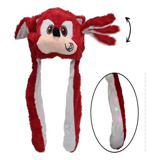 Gorrito Kawaii Viral Sanrio, Stitch, Sonic. Mueve Las Orejas