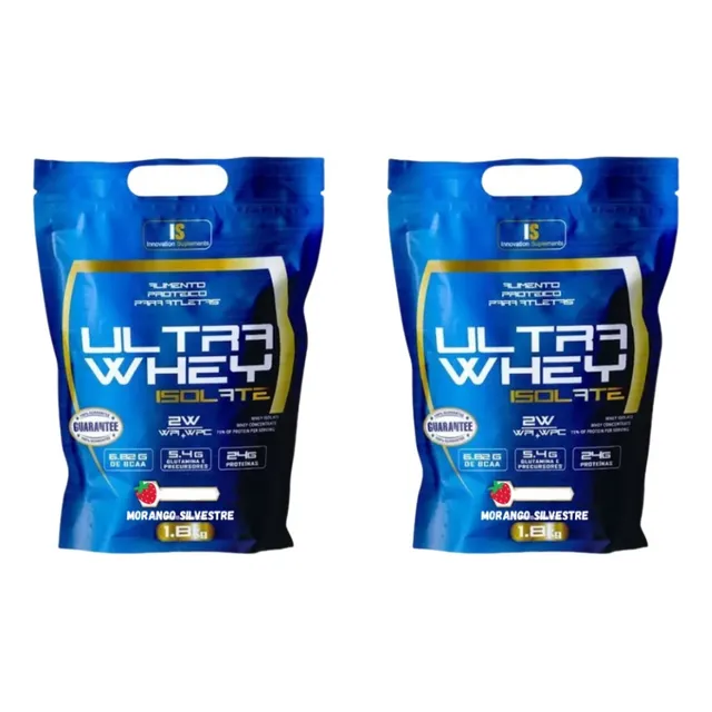 Kit 2x Ultra Isolate Whey 1.8kg - Envio Imediato!