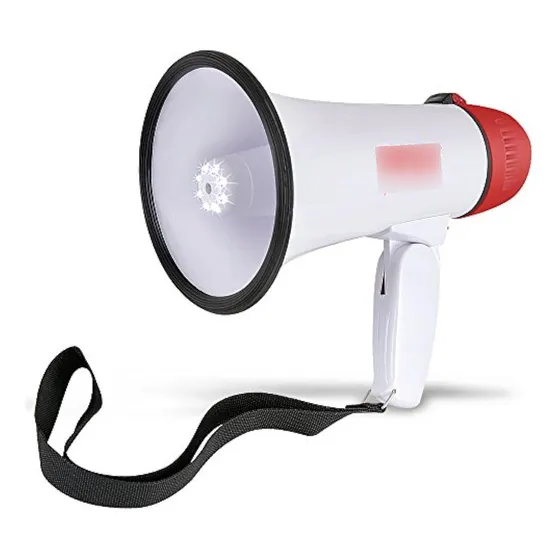Pyle Altavoz Megáfono De Megáfono Pa De 30 W Con