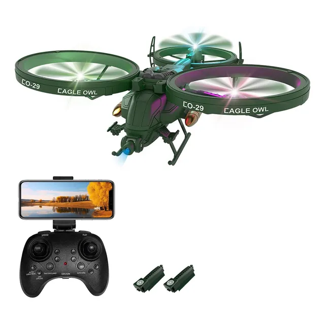 Goolrc Rc Avión Drone Con Cámara, Avión De Control Remoto De