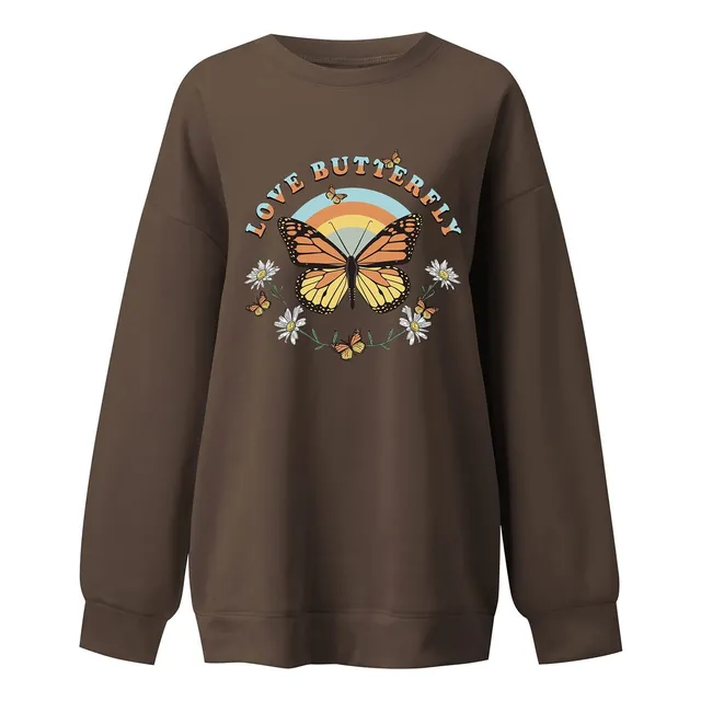 Sudadera Ligera Informal Manga Larga Para Mujer