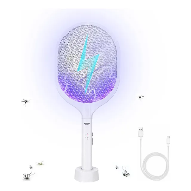 Raqueta Mata Mosquitos Electrico Recargable Moscas Mosquitos