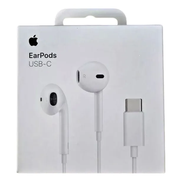 Audífonos In-ear Apple Apple Earpods Conector Usb-c Blanco