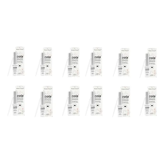 Kit C/12 Unid Cola Para Cílios Macrilan Atacado Revenda