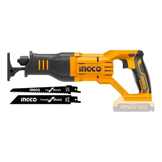 Sierra Sable Recíprocante Inalámbrica Ingco Pofesional CRSLI1151 20V