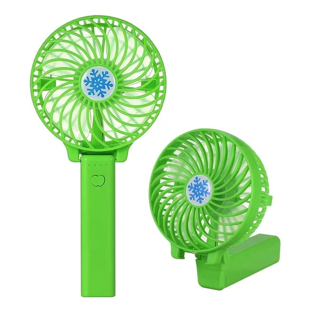 Ventilador Handy Mini Fan De Mano + Pila De Litio Recargable