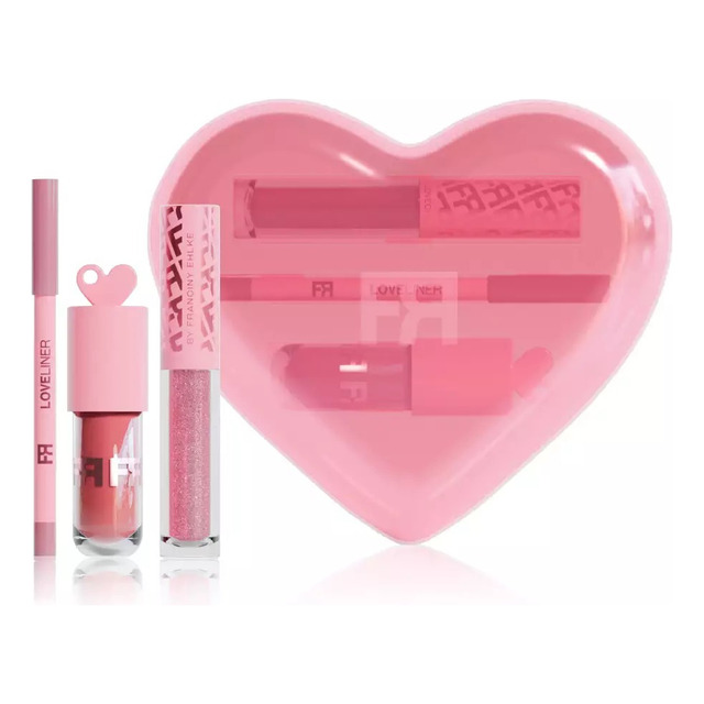 Kit Fran Love Kit Gloss Lápis Labial By Franciny Ehlke Kit Fran Love Kit Gloss Lápis Labial By Franciny Ehlke
