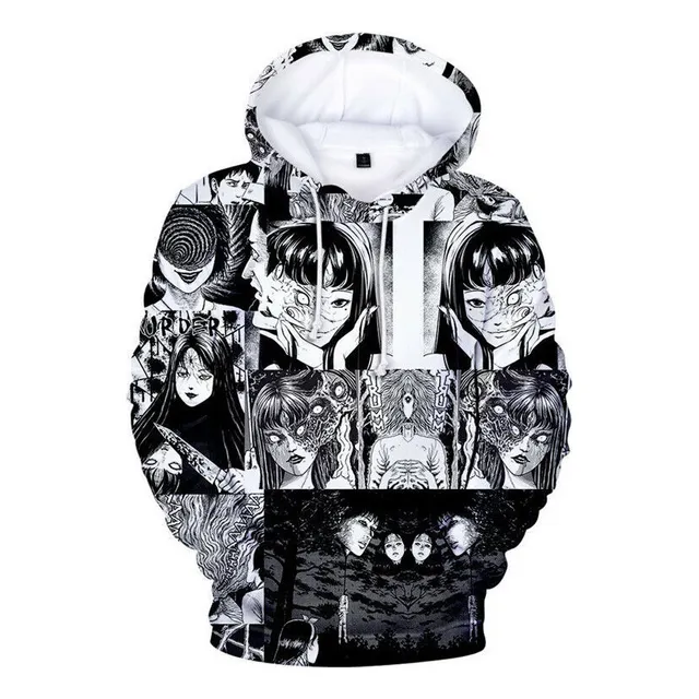 Di Sudadera Manga Con Capucha Junji Ito Kawakami Tomie