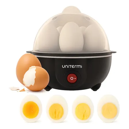 Cozedor De Ovos Elétrico Portátil Cozinha À Vapor Cor Variada Preto 127v 50~60 Hz