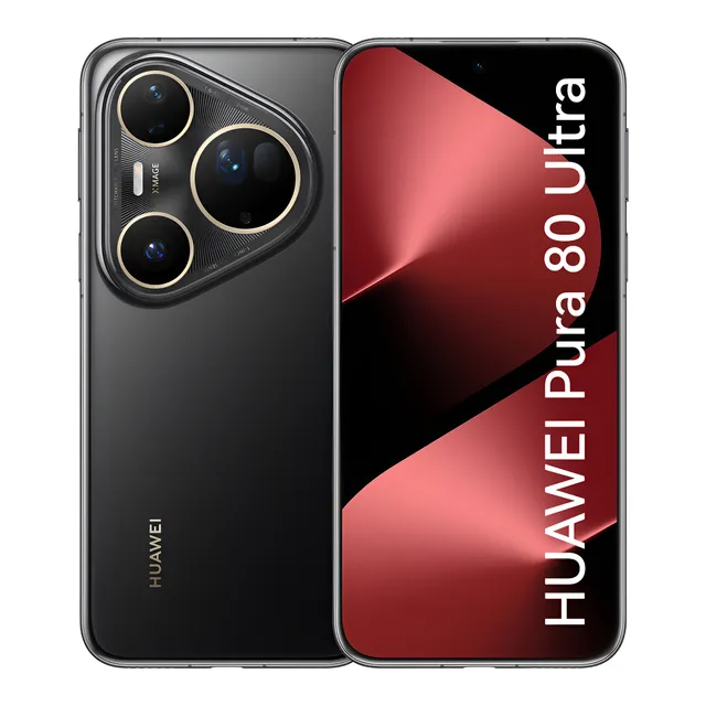 Smartphone Huawei Pura 80 Ultra 16gb+512gb Potente E Sofisticado Câmera Quádrupla De Alta Precisão Design Premium Tela Oled Ltpo Huawei Kunlun Glass 2 Preto