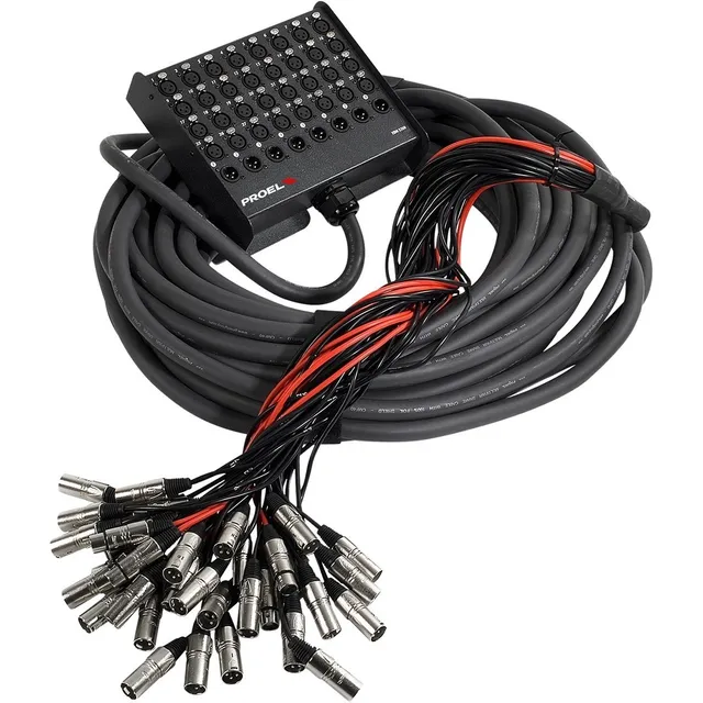 Proel 32x8 Snake Víbora 32 Entradas 8 Salidas 30 Mts