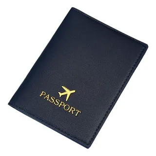 Funda De Pasaporte Ligera, Color Liso Funda De Pasaporte Ligera, Color Liso
