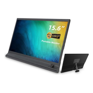 Monitor Portátil Con Soporte - 15.6 Pulgadas Fhd 1080p Rgb I Monitor Portátil Con Soporte - 15.6 Pulgadas Fhd 1080p Rgb I