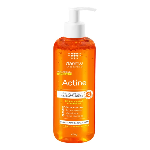 Darrow Actine Gel De Limpeza 400g