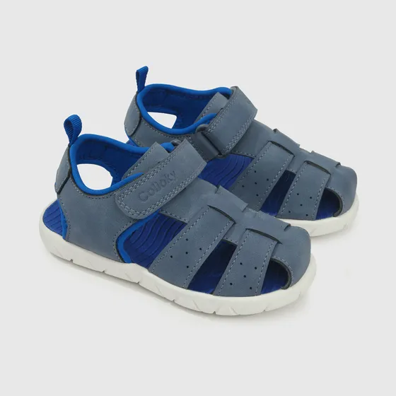 Sandalia De Colección Niños Azul Colloky