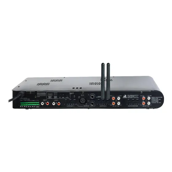 Receiver Amplificador Som Ambiente Slim 4700 Hdmi Frahm Cor Preto Potência De Saída Rms 480 W