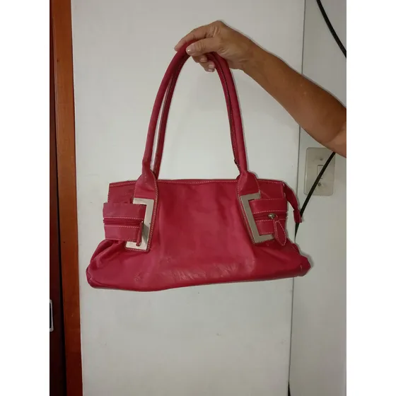 Cartera De Dama Roja Comoda