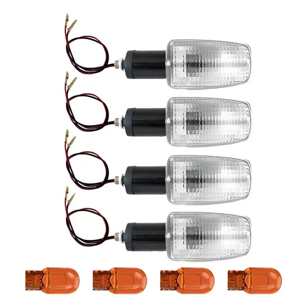 Kit 4 Piscas Seta Universal Titan Fan 125/150 - Ano 00 A 13