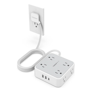 Regleta De Enchufes Multicontacto, Cable De 3 M, 8 Enchufes, Regleta De Enchufes Multicontacto, Cable De 3 M, 8 Enchufes,