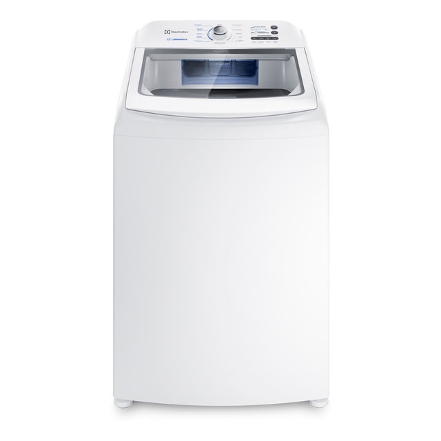 Máquina De Lavar Electrolux 15kg Branca Essential Care Com Cesto Inox E Jet&clean Led15 Máquina De Lavar Electrolux 15kg Branca Essential Care Com Cesto Inox E Jet&clean Led15