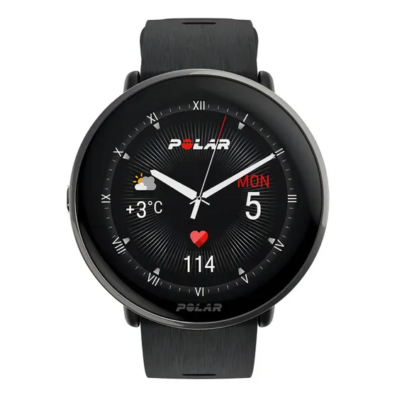 Relógio Corrida Monitor Cardiaco Gps Polar Ignite 3 Titanium