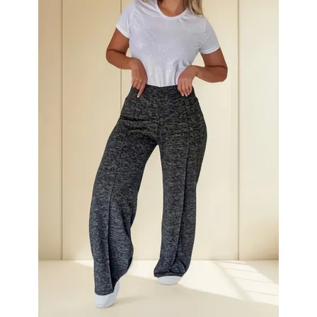 Pantalon Palazzo De Lanilla/ Invierno