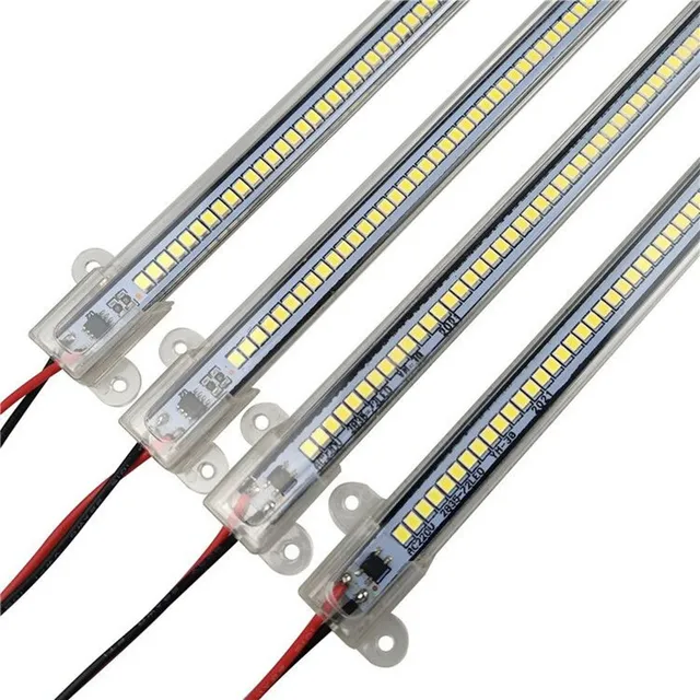 Tubo Regleta 144 Led 110v 1.5m 3528 Blanco Calido Luz Perfil