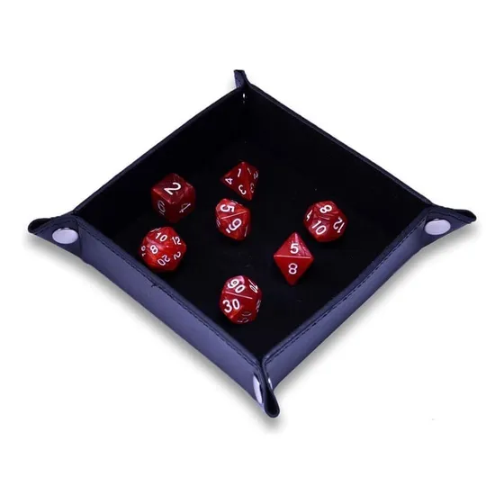 Bandeja De Dados Gosu Cuadrada: Negra