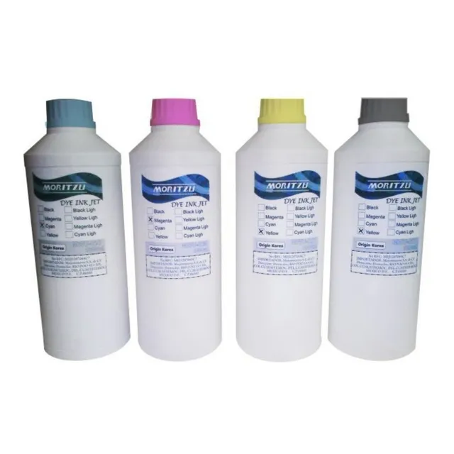 Tinta Sublimacion  Premium 1 Litro Color Real Korea Moritzu