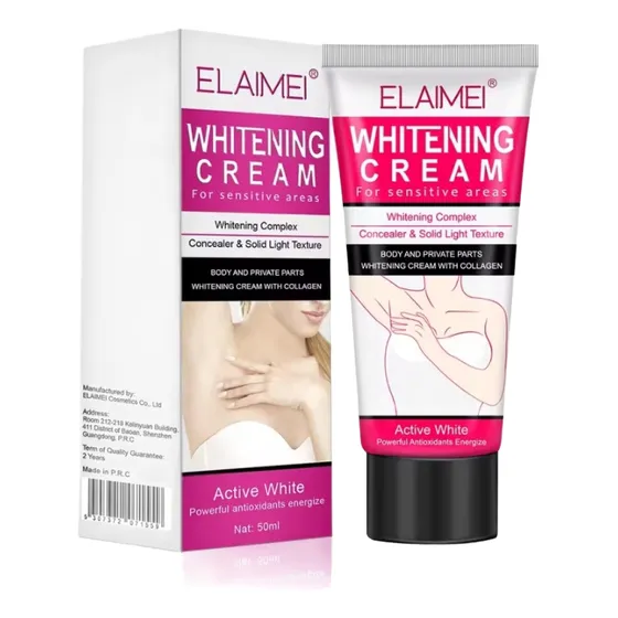 Crema Blanqueadora Marca Elaimei Para El Cuidado De La Piel