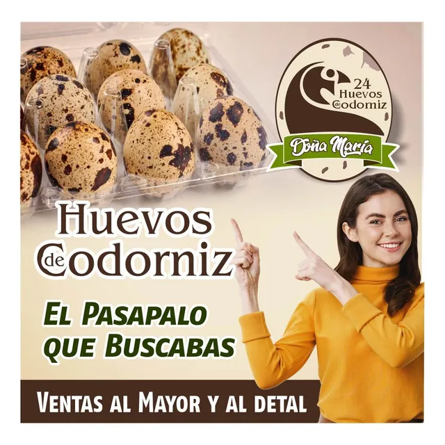 Huevos Codorniz Pack 24 Unidades.