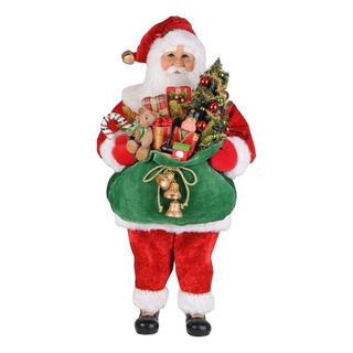 Santa Claus Papa Noel Regalos Y Luces 95cm Colección Santa Claus Papa Noel Regalos Y Luces 95cm Colección