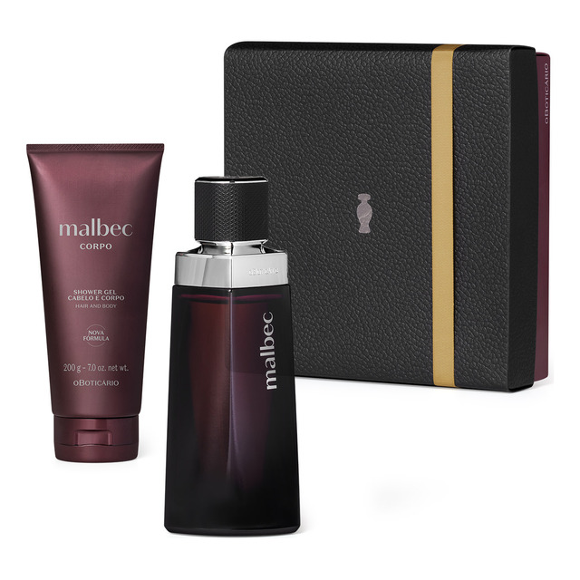 O Boticário Malbec Kit Presente 2 Itens O Boticário Malbec Kit Presente 2 Itens