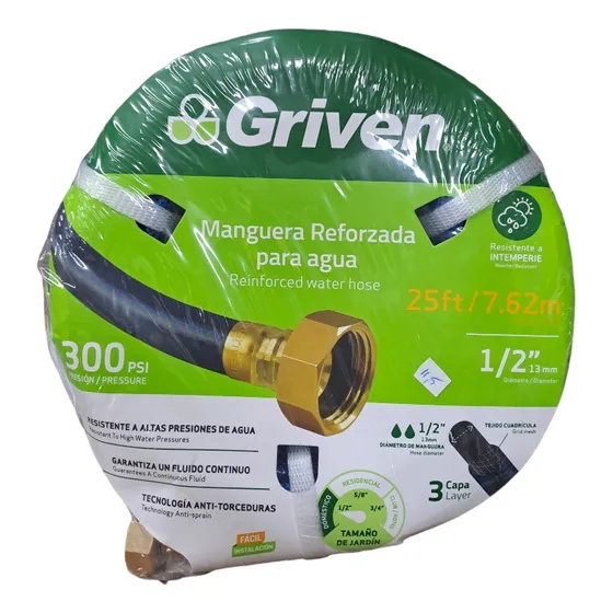 Manguera Reforzada Para Jardin