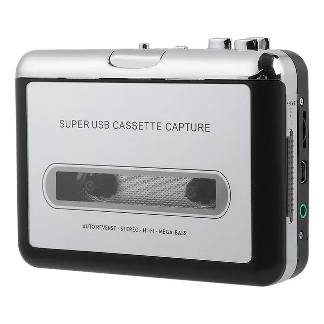 Mini Grabadora Casete Cinta Para Pc Mp3 Cd Convertidor