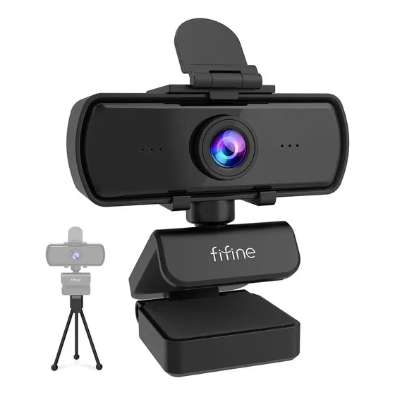 Webcam Fifine K420 2k 1440p USB com Microfone