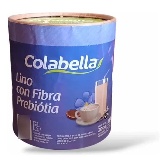 Lino Con Fibra Prebiotica Colabella 300gr Libre De Gluten