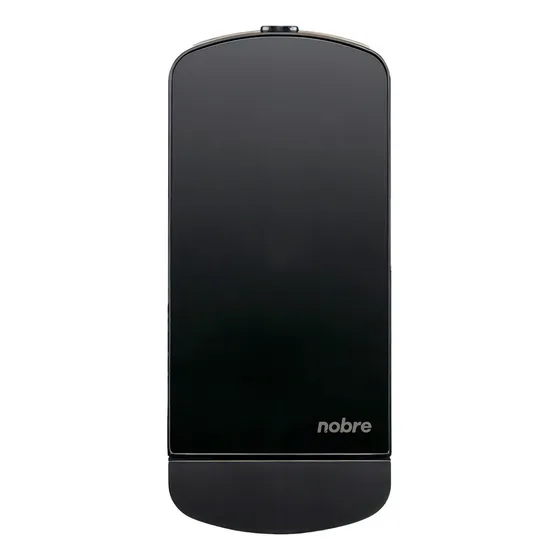 Dispenser Suporte Saboneteira Com Reservatório Inox Nobre Cor Preto