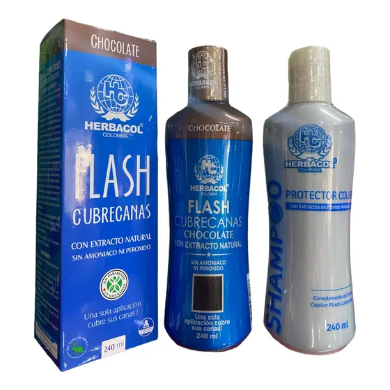 Tonico Capilar Flash Cubre Canas Y Sham - mL a $140