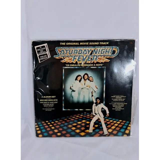 Lp Duplo Os Embalos De Sábado À Noite Bee Gees Trilha Filme Standard Duplo