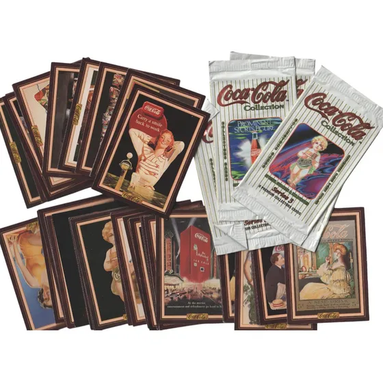 Cards Coca-cola Series 3  44 Cards + 6 Pacotes (1994)