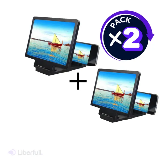 Amplificador Portátil De Pantalla De Telefono 3d 7 Pulgadas