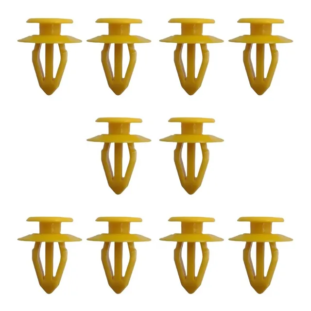 Traba Grampa Clips De Tapizado De Puerta Ford X10 Unidades