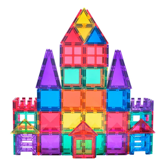 Bloques Magnéticos Magt4k Magne004 127 Piezas 2-4 Años