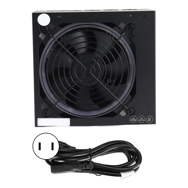 Para Fuente De Poder Pc Balam Rush  600w Negra 110-240v