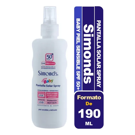 Simond's Protector Pantalla Solar Baby Spf 50+ Spray 190 Ml