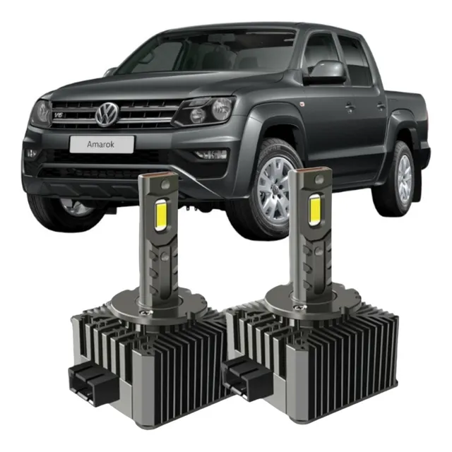 Kit Lamparas D8s Led Amarok Remplazo Xenon Premium 12v 6000k