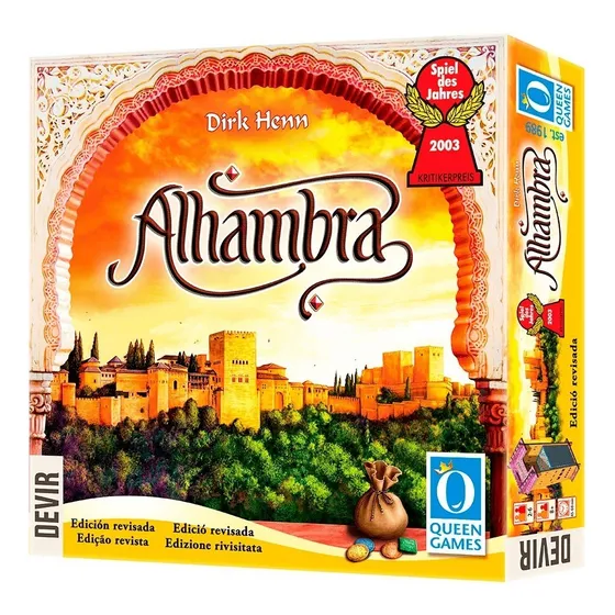 Juego De Mesa Devir Alhambra Version 2020
