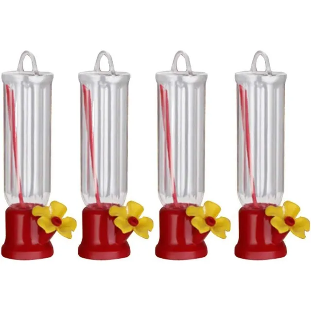  Comedero Para Colibries Bebedero Picaflor Colibri 4 Unid