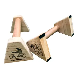 Barra Paralelas De ChĂŁo Parallettes Madeira Calistenia 20cm Barra Paralelas De ChĂŁo Parallettes Madeira Calistenia 20cm